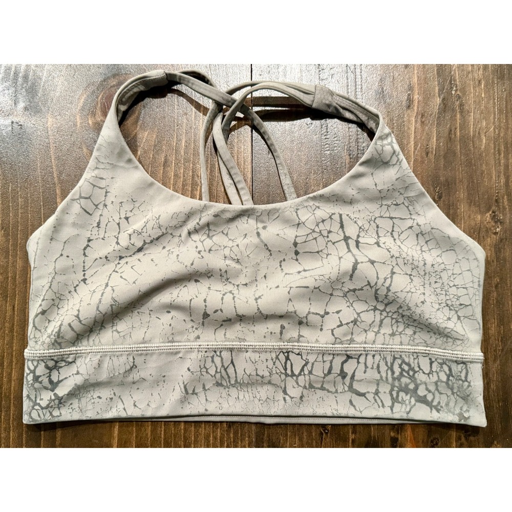Lululemon Energy Longline Bra Medium Support, B–D Cups Nulux Size 12